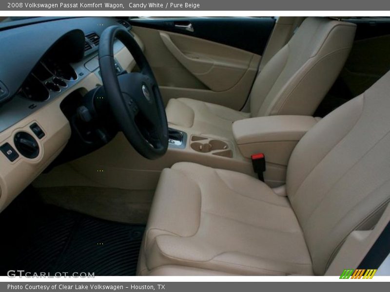 Candy White / Pure Beige 2008 Volkswagen Passat Komfort Wagon