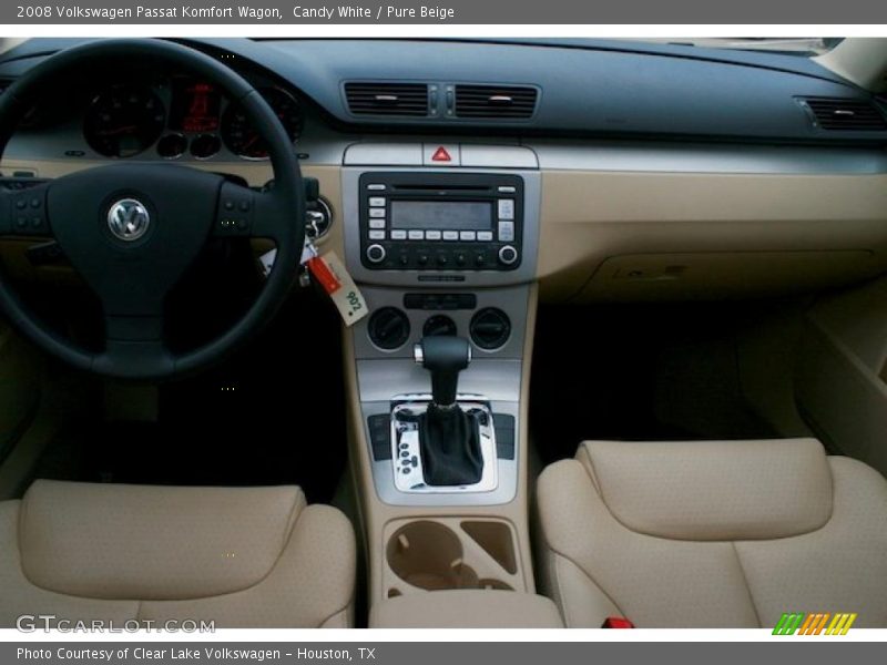 Candy White / Pure Beige 2008 Volkswagen Passat Komfort Wagon