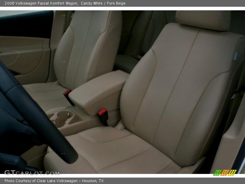 Candy White / Pure Beige 2008 Volkswagen Passat Komfort Wagon