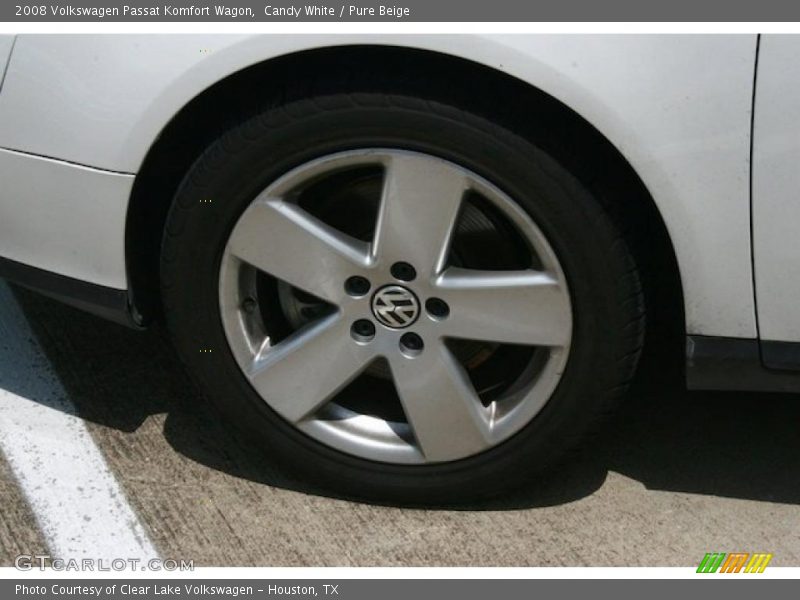 Candy White / Pure Beige 2008 Volkswagen Passat Komfort Wagon