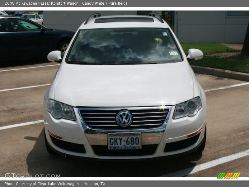 Candy White / Pure Beige 2008 Volkswagen Passat Komfort Wagon