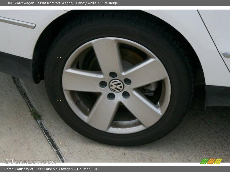 Candy White / Pure Beige 2008 Volkswagen Passat Komfort Wagon