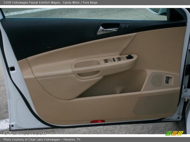 Candy White / Pure Beige 2008 Volkswagen Passat Komfort Wagon