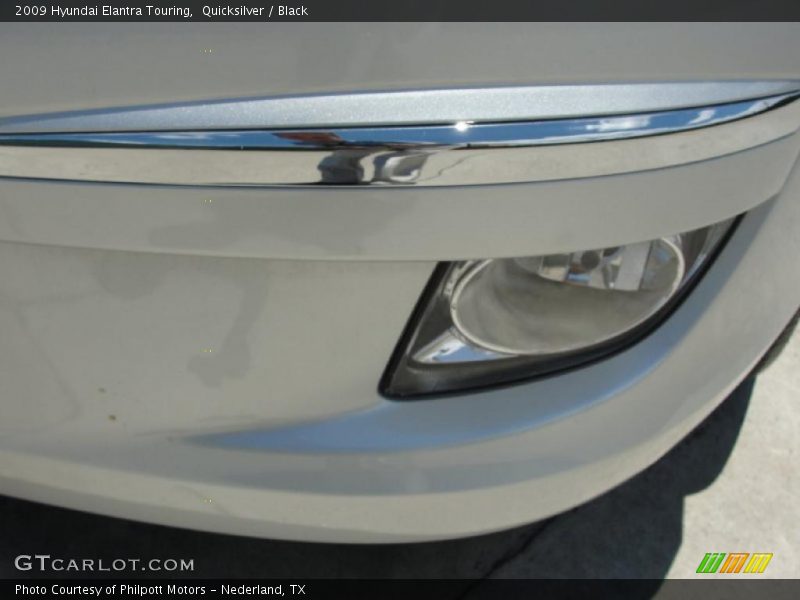 Quicksilver / Black 2009 Hyundai Elantra Touring