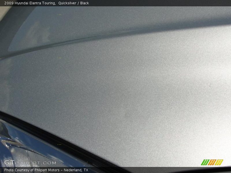 Quicksilver / Black 2009 Hyundai Elantra Touring