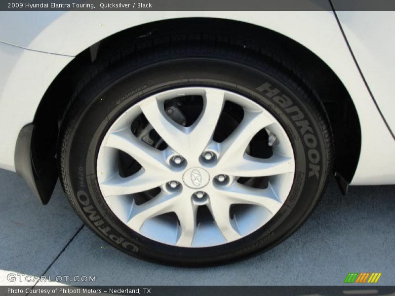 Quicksilver / Black 2009 Hyundai Elantra Touring