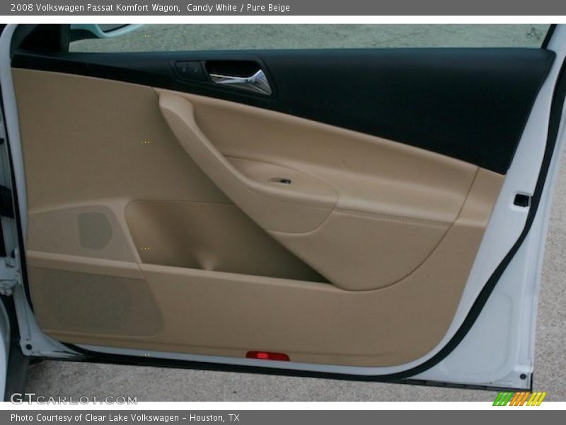Candy White / Pure Beige 2008 Volkswagen Passat Komfort Wagon