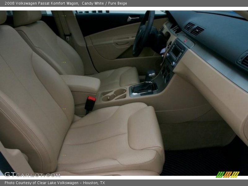 Candy White / Pure Beige 2008 Volkswagen Passat Komfort Wagon