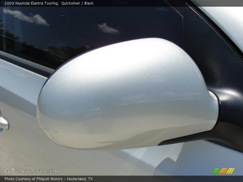 Quicksilver / Black 2009 Hyundai Elantra Touring