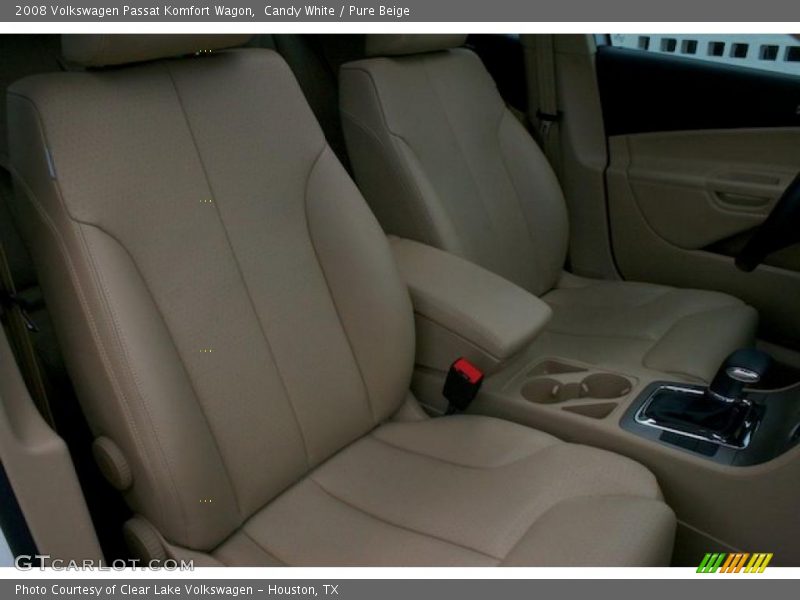Candy White / Pure Beige 2008 Volkswagen Passat Komfort Wagon