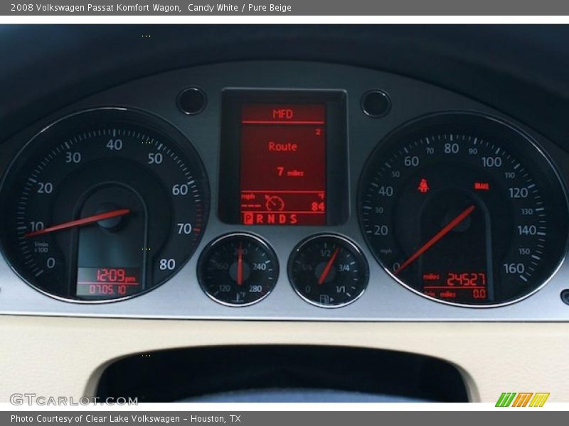 Candy White / Pure Beige 2008 Volkswagen Passat Komfort Wagon