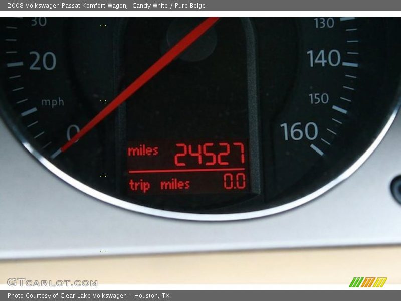 Candy White / Pure Beige 2008 Volkswagen Passat Komfort Wagon