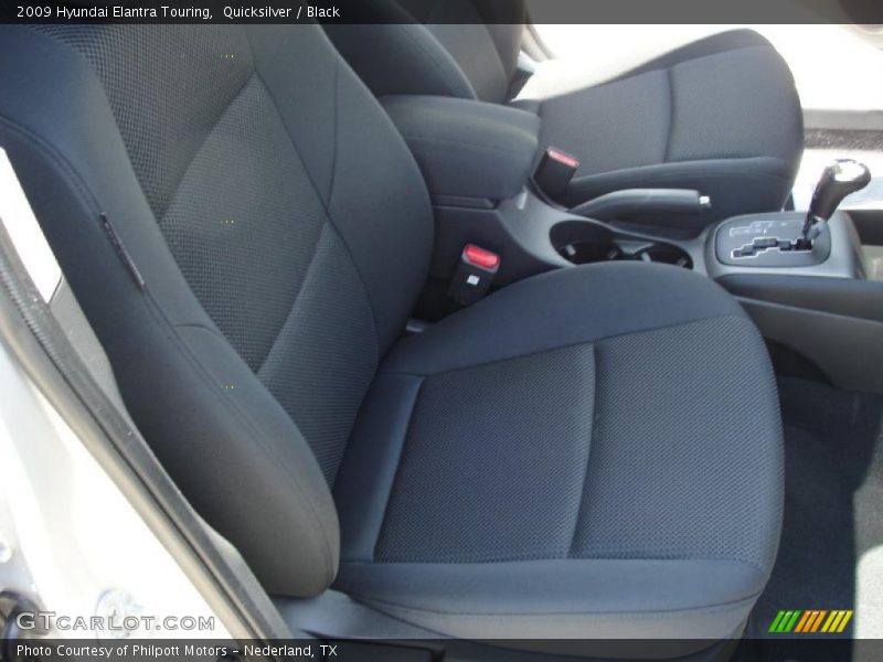 Quicksilver / Black 2009 Hyundai Elantra Touring