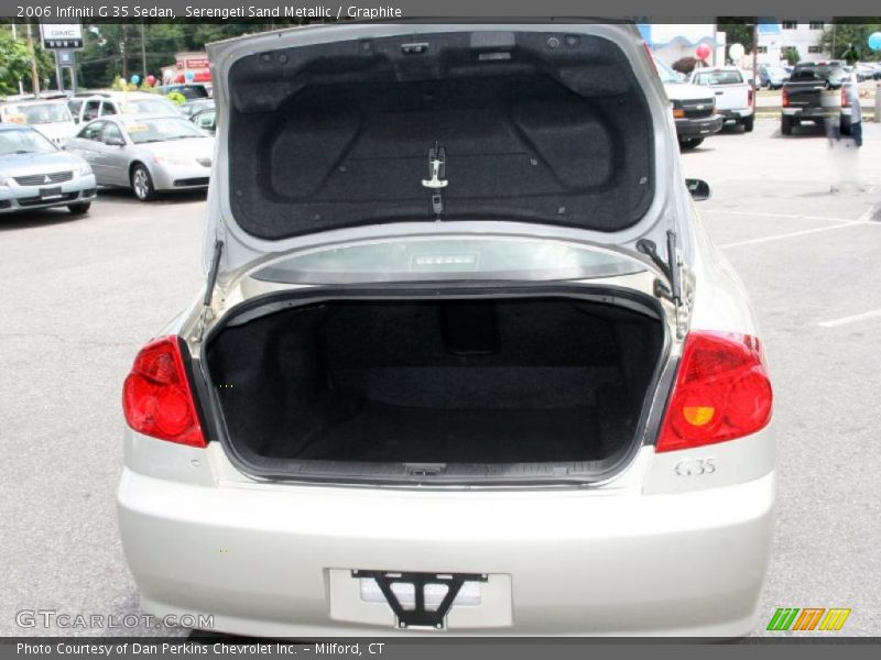 Serengeti Sand Metallic / Graphite 2006 Infiniti G 35 Sedan