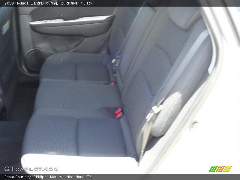 Quicksilver / Black 2009 Hyundai Elantra Touring