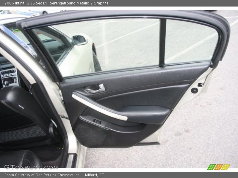 Serengeti Sand Metallic / Graphite 2006 Infiniti G 35 Sedan