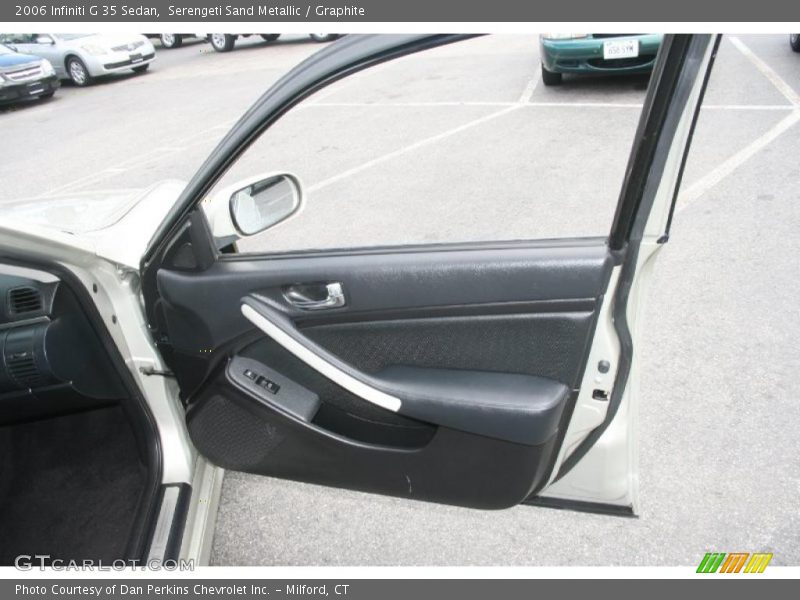 Serengeti Sand Metallic / Graphite 2006 Infiniti G 35 Sedan