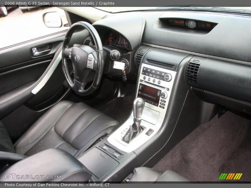 Serengeti Sand Metallic / Graphite 2006 Infiniti G 35 Sedan