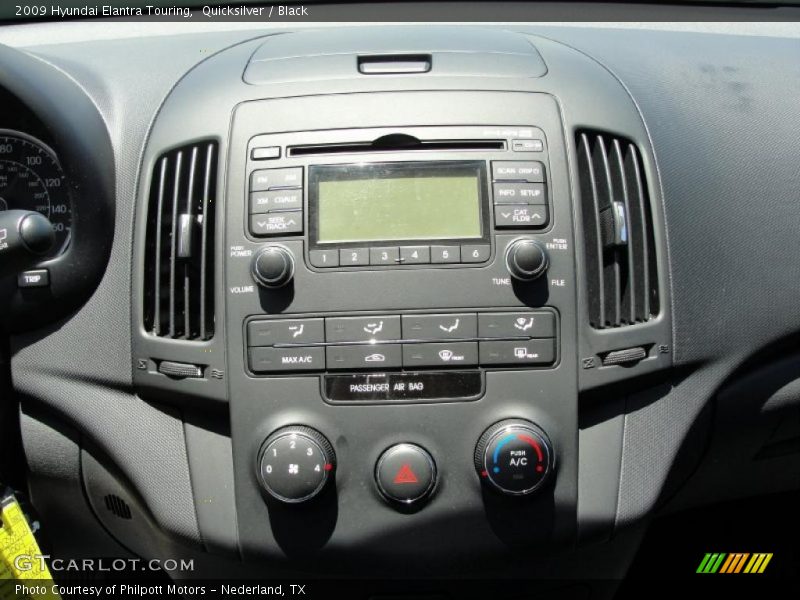 Quicksilver / Black 2009 Hyundai Elantra Touring