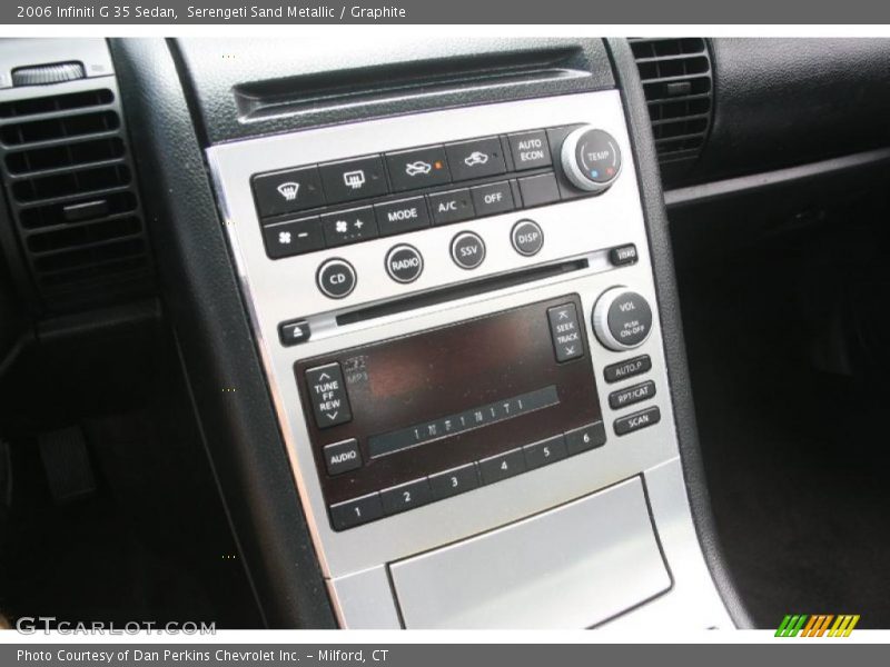 Serengeti Sand Metallic / Graphite 2006 Infiniti G 35 Sedan