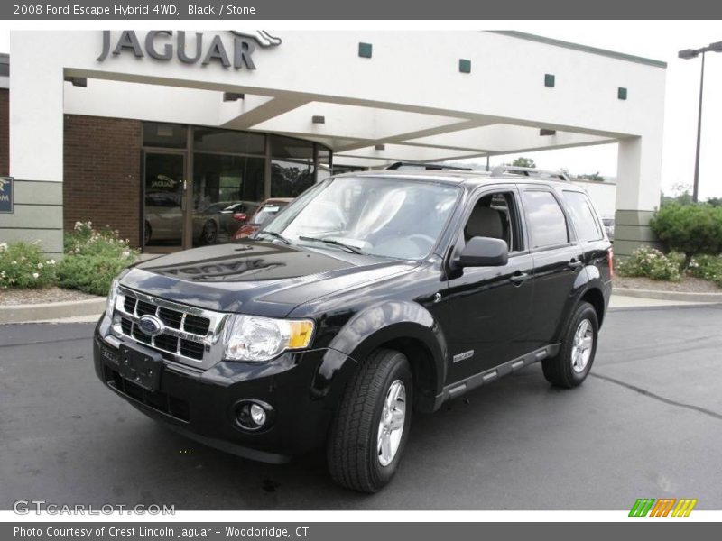 Black / Stone 2008 Ford Escape Hybrid 4WD