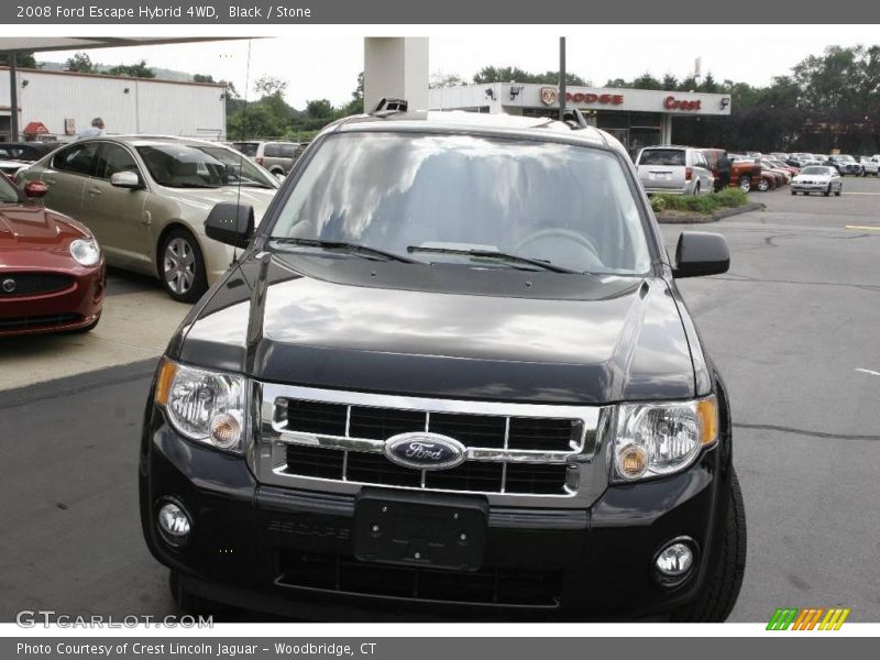 Black / Stone 2008 Ford Escape Hybrid 4WD