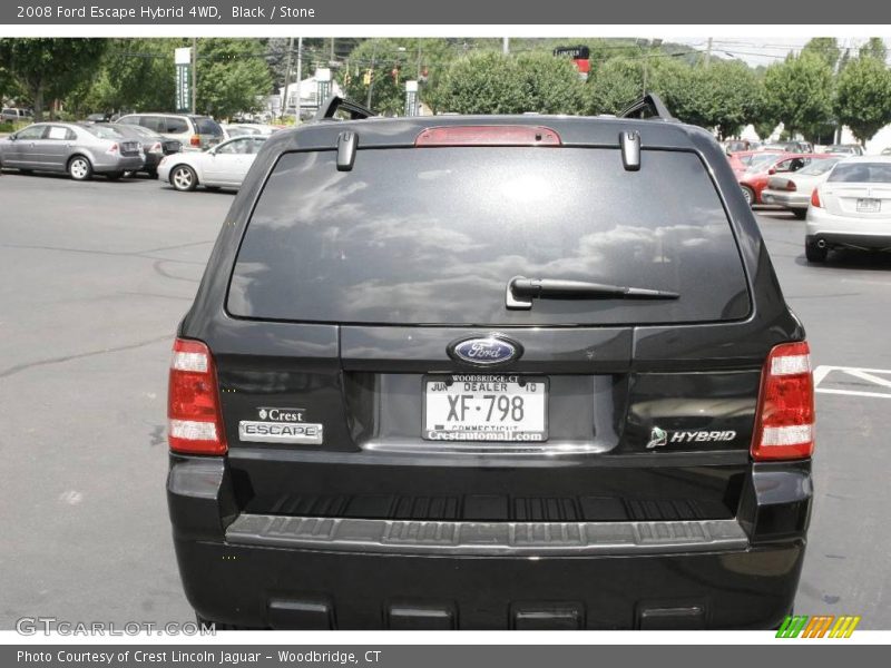 Black / Stone 2008 Ford Escape Hybrid 4WD