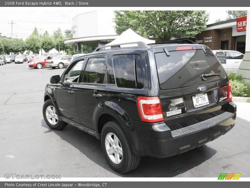 Black / Stone 2008 Ford Escape Hybrid 4WD
