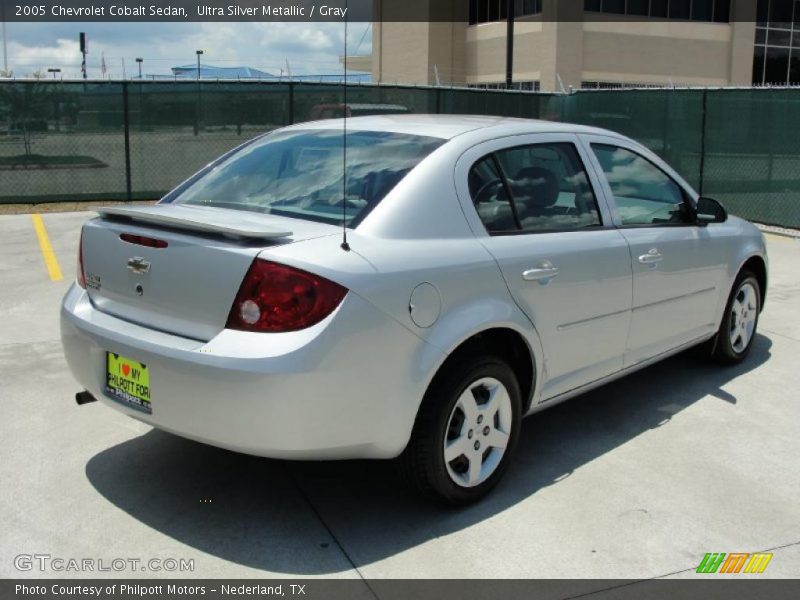 Ultra Silver Metallic / Gray 2005 Chevrolet Cobalt Sedan