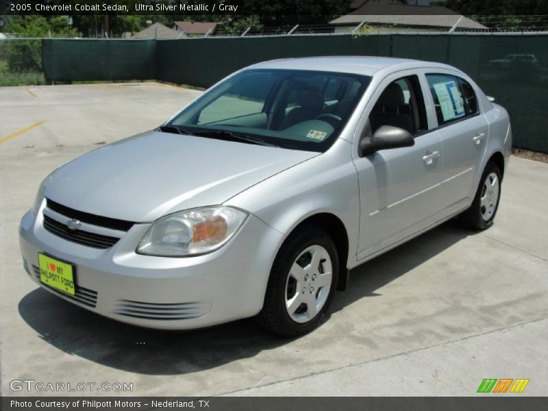 Ultra Silver Metallic / Gray 2005 Chevrolet Cobalt Sedan
