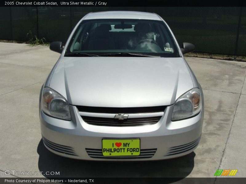 Ultra Silver Metallic / Gray 2005 Chevrolet Cobalt Sedan