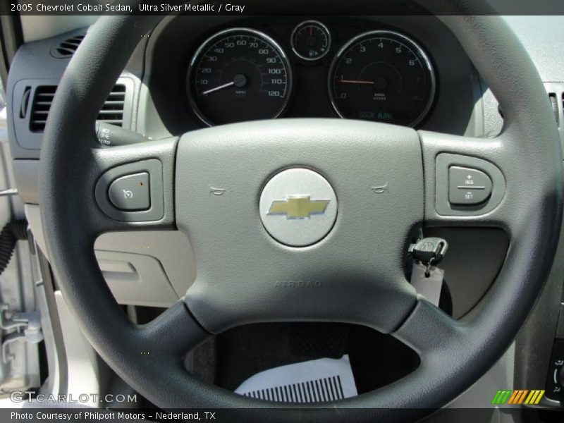 Ultra Silver Metallic / Gray 2005 Chevrolet Cobalt Sedan