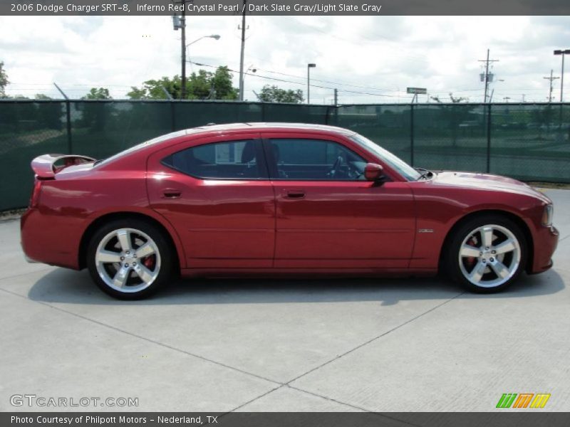Inferno Red Crystal Pearl / Dark Slate Gray/Light Slate Gray 2006 Dodge Charger SRT-8