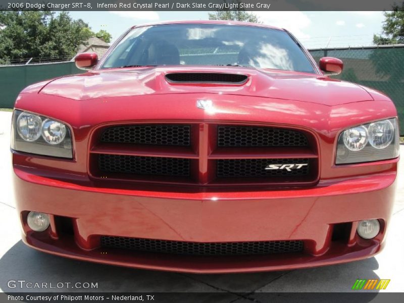 Inferno Red Crystal Pearl / Dark Slate Gray/Light Slate Gray 2006 Dodge Charger SRT-8