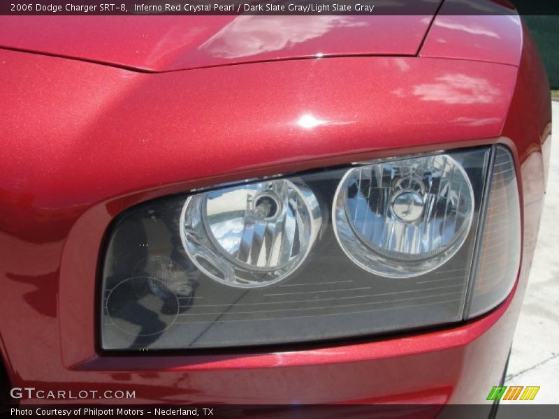 Inferno Red Crystal Pearl / Dark Slate Gray/Light Slate Gray 2006 Dodge Charger SRT-8