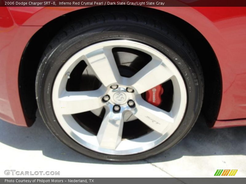 Inferno Red Crystal Pearl / Dark Slate Gray/Light Slate Gray 2006 Dodge Charger SRT-8