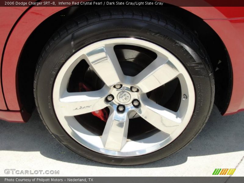 Inferno Red Crystal Pearl / Dark Slate Gray/Light Slate Gray 2006 Dodge Charger SRT-8