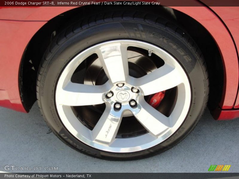 Inferno Red Crystal Pearl / Dark Slate Gray/Light Slate Gray 2006 Dodge Charger SRT-8