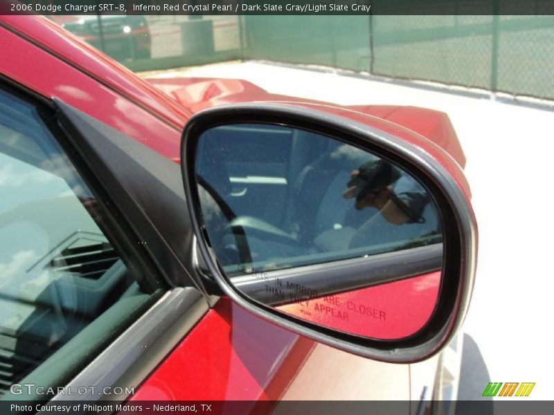 Inferno Red Crystal Pearl / Dark Slate Gray/Light Slate Gray 2006 Dodge Charger SRT-8