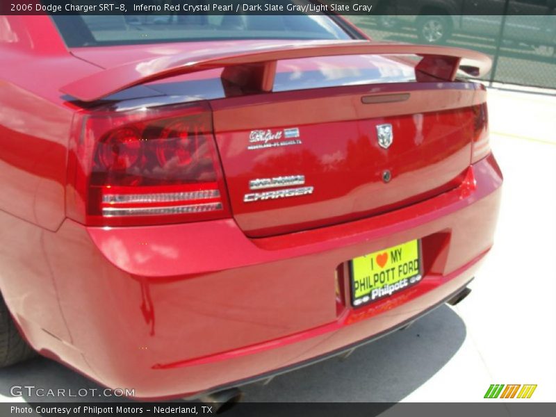 Inferno Red Crystal Pearl / Dark Slate Gray/Light Slate Gray 2006 Dodge Charger SRT-8