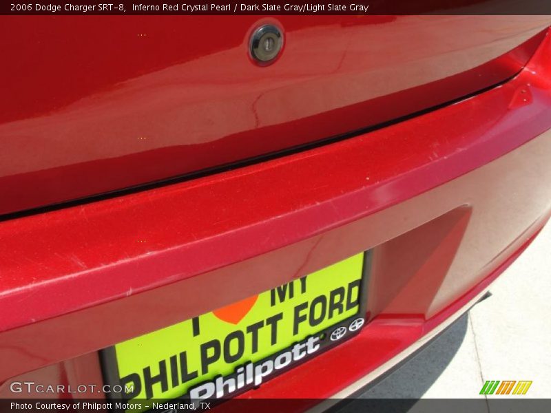 Inferno Red Crystal Pearl / Dark Slate Gray/Light Slate Gray 2006 Dodge Charger SRT-8