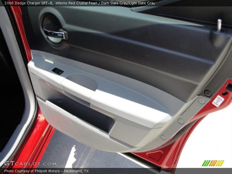 Inferno Red Crystal Pearl / Dark Slate Gray/Light Slate Gray 2006 Dodge Charger SRT-8