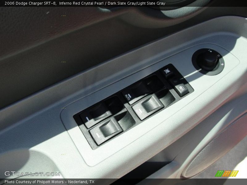 Inferno Red Crystal Pearl / Dark Slate Gray/Light Slate Gray 2006 Dodge Charger SRT-8