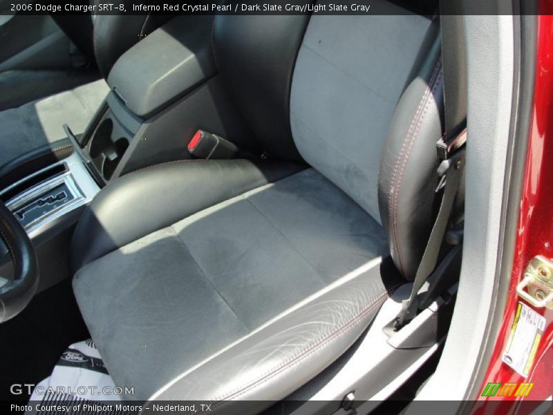 Inferno Red Crystal Pearl / Dark Slate Gray/Light Slate Gray 2006 Dodge Charger SRT-8
