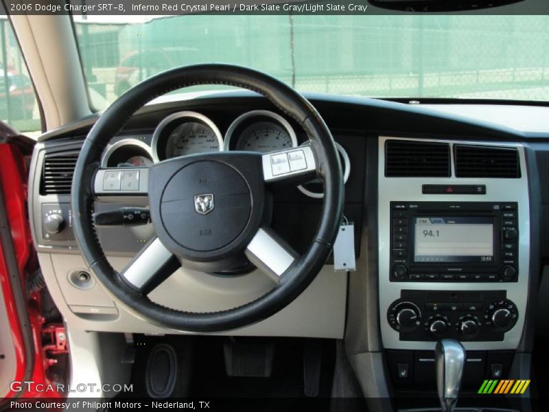 Inferno Red Crystal Pearl / Dark Slate Gray/Light Slate Gray 2006 Dodge Charger SRT-8
