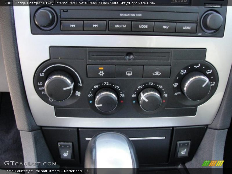 Inferno Red Crystal Pearl / Dark Slate Gray/Light Slate Gray 2006 Dodge Charger SRT-8