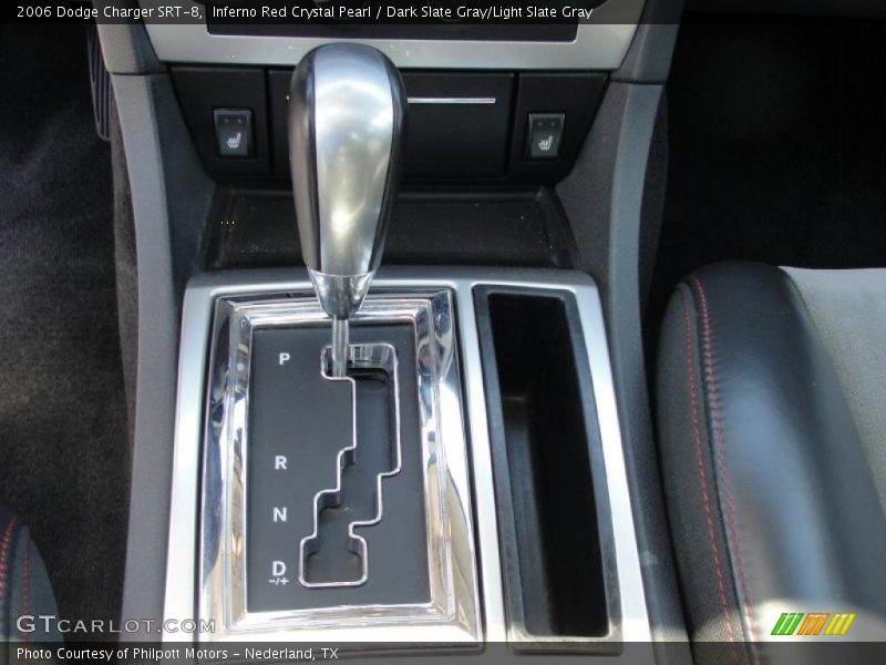 Inferno Red Crystal Pearl / Dark Slate Gray/Light Slate Gray 2006 Dodge Charger SRT-8