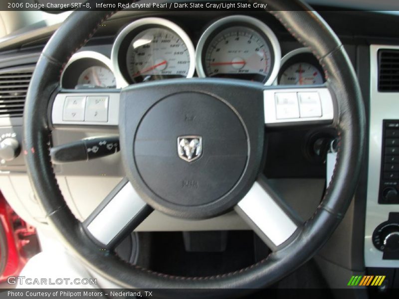 Inferno Red Crystal Pearl / Dark Slate Gray/Light Slate Gray 2006 Dodge Charger SRT-8
