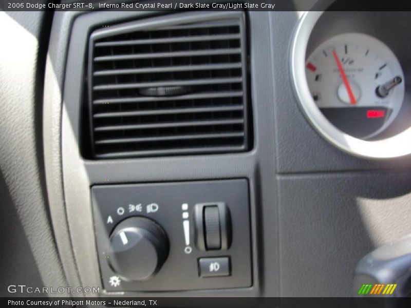 Inferno Red Crystal Pearl / Dark Slate Gray/Light Slate Gray 2006 Dodge Charger SRT-8