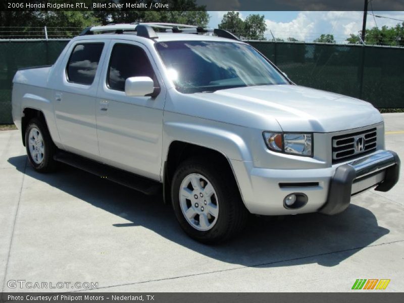 Billet Silver Metallic / Olive 2006 Honda Ridgeline RTL